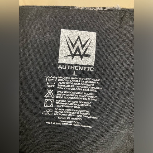 WWE Bray Wyatt Let Me In Stone Washed Black T-Shirt, Unisex Size Large - Picture 2 of 3